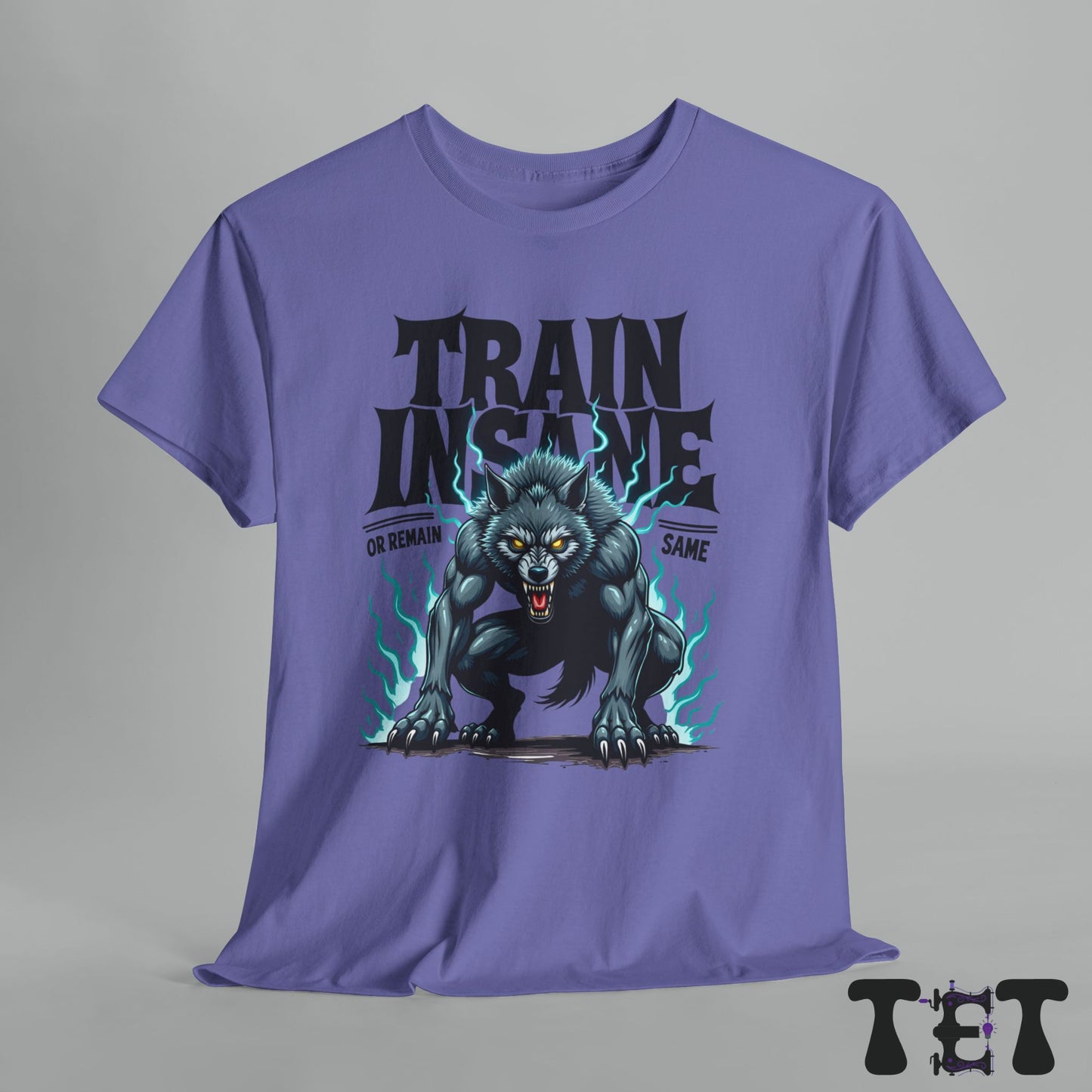 Fierce Werewolf motivational Gym Tee