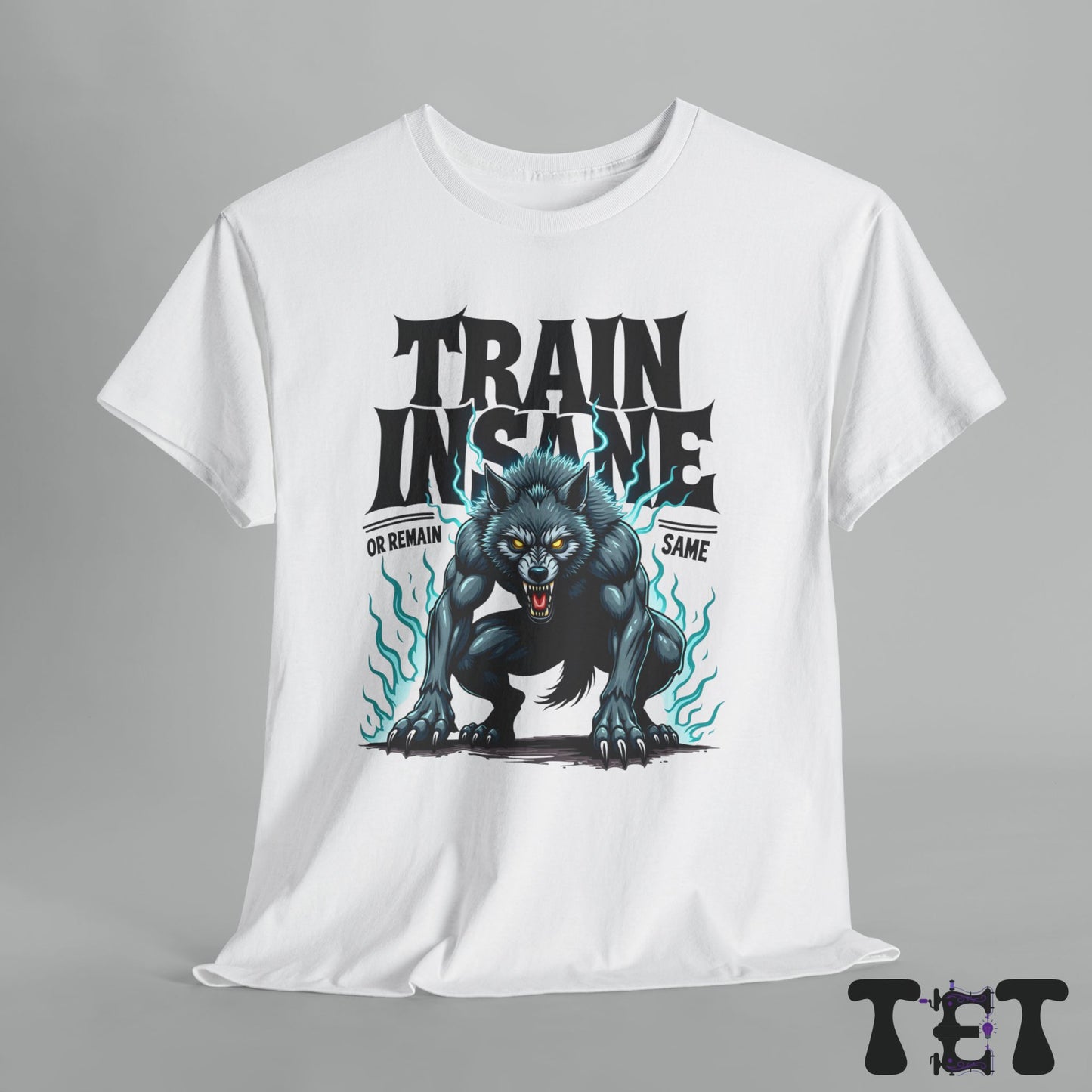 Fierce Werewolf motivational Gym Tee