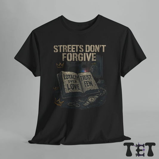 Street Life T-shirt Loyalty Over Love Book Quote Design SEO Friendly