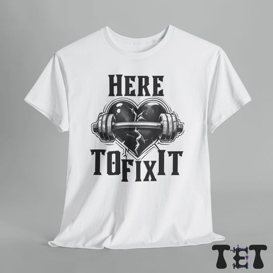 Muscle Fixer gym workout Tee