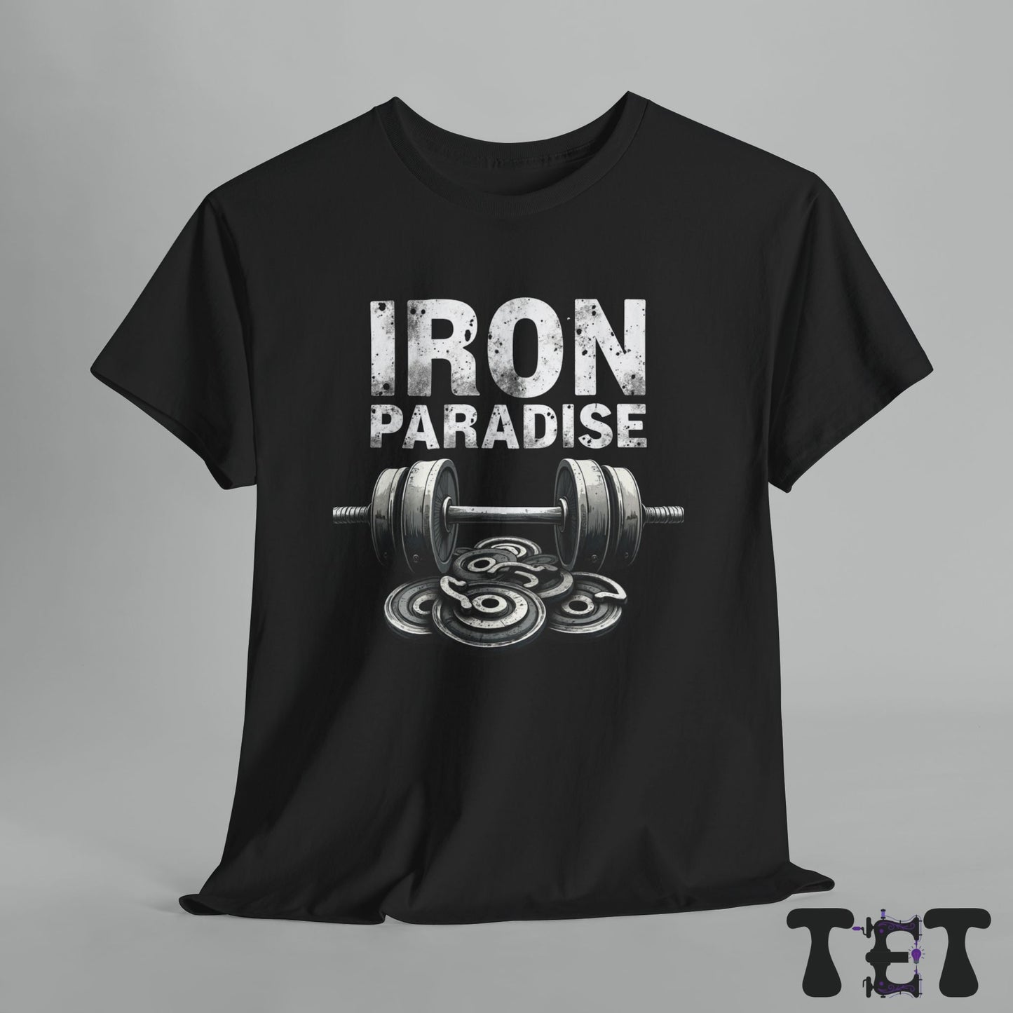 Iron Paradise Gym Tee Workout Motivation