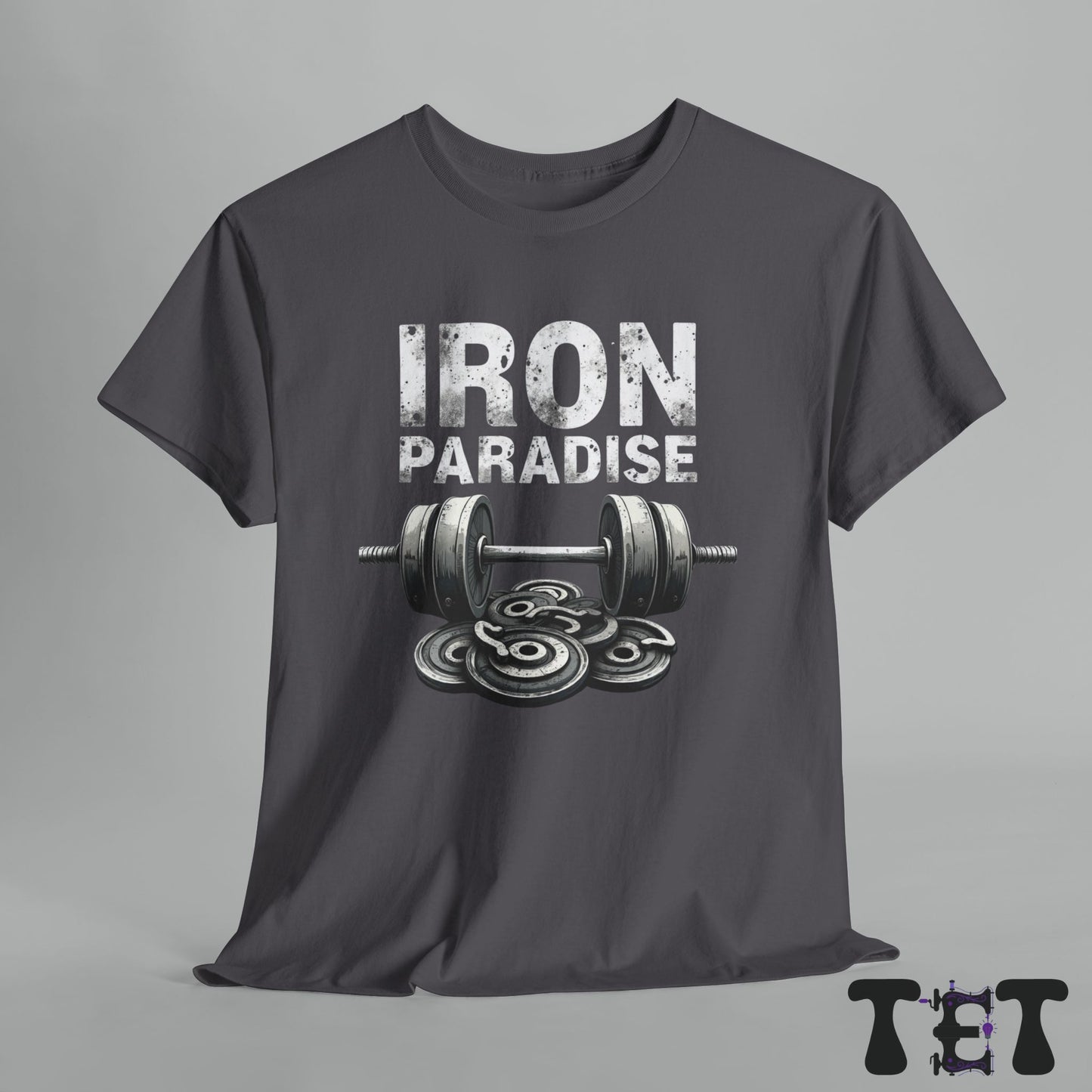 Iron Paradise Gym Tee Workout Motivation