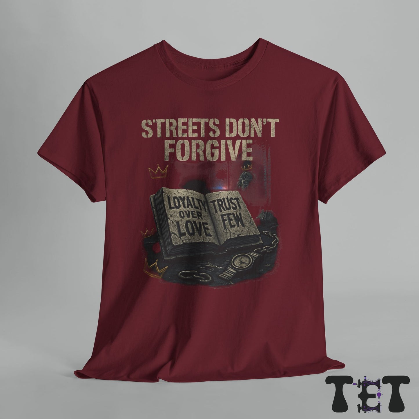 Street Life T-shirt Loyalty Over Love Book Quote Design SEO Friendly