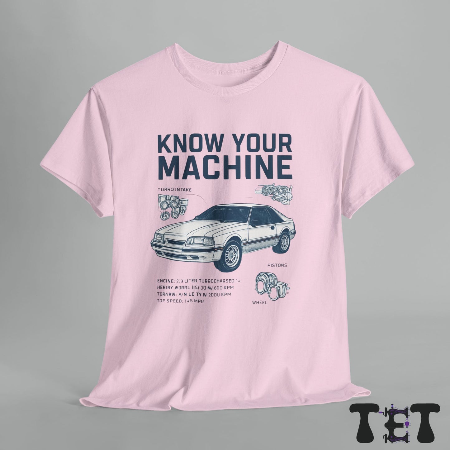 Know Your Machine Graphic Tee | Unisex Car Lover Shirt