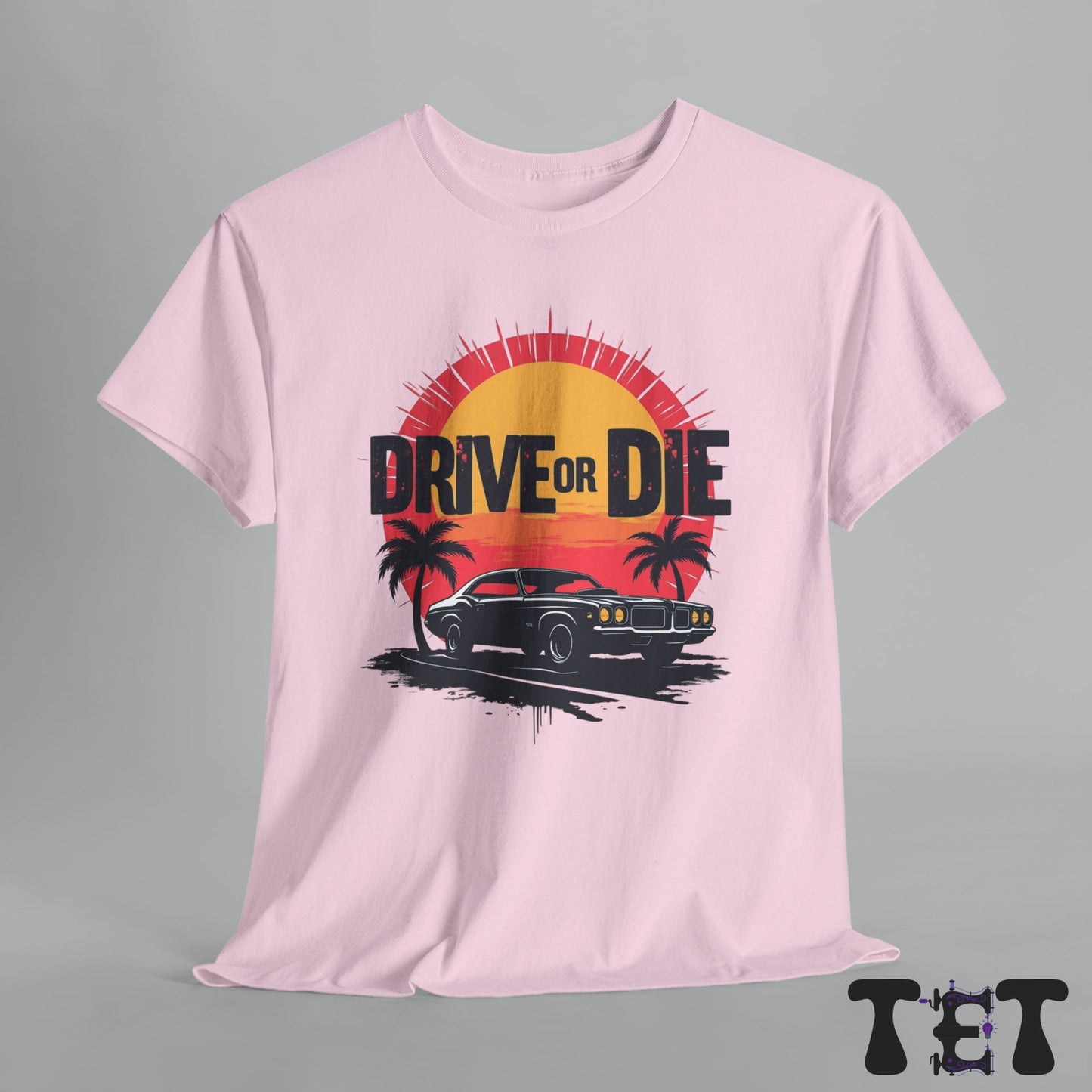 Drive or Die - Retro Car Tee