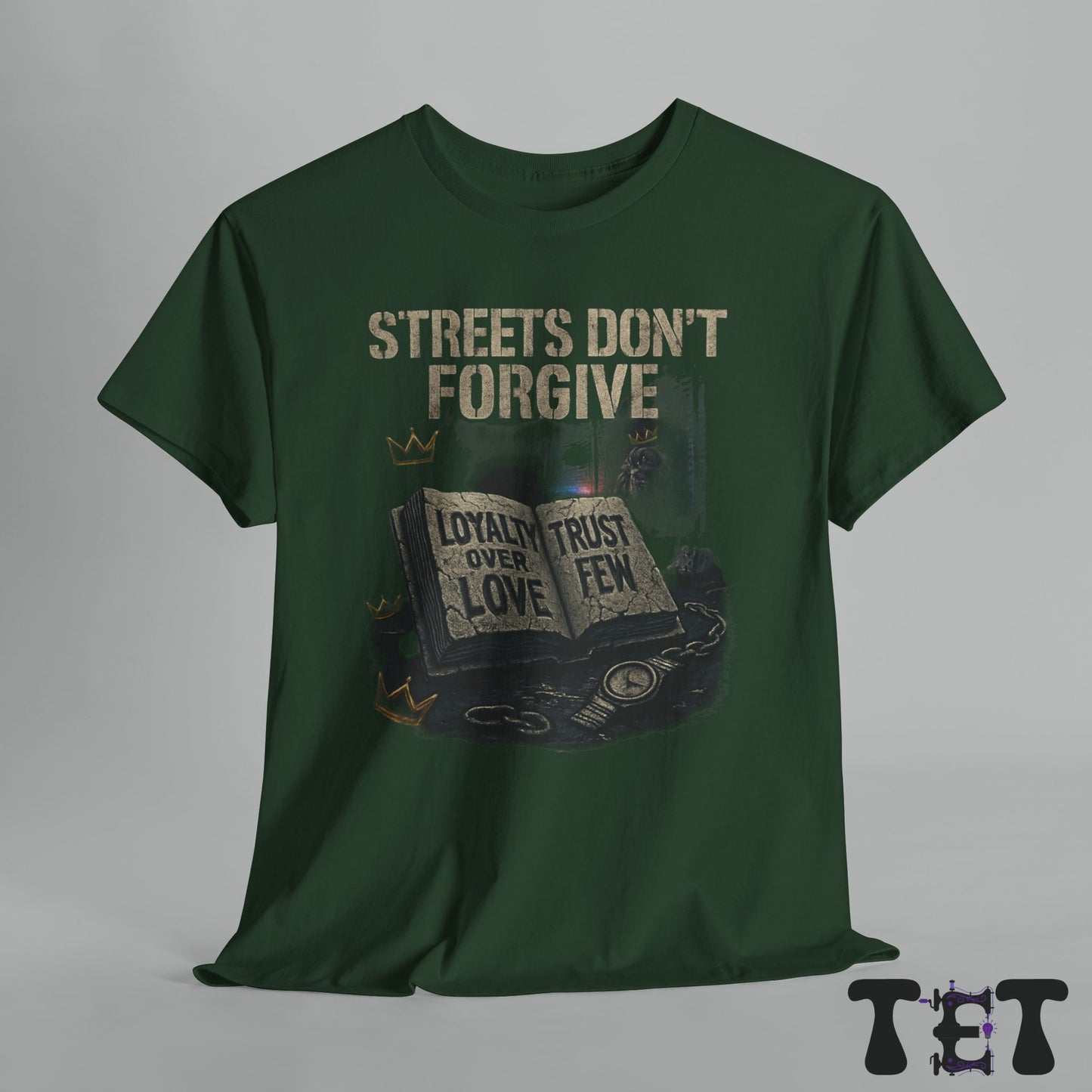 Street Life T-shirt Loyalty Over Love Book Quote Design SEO Friendly