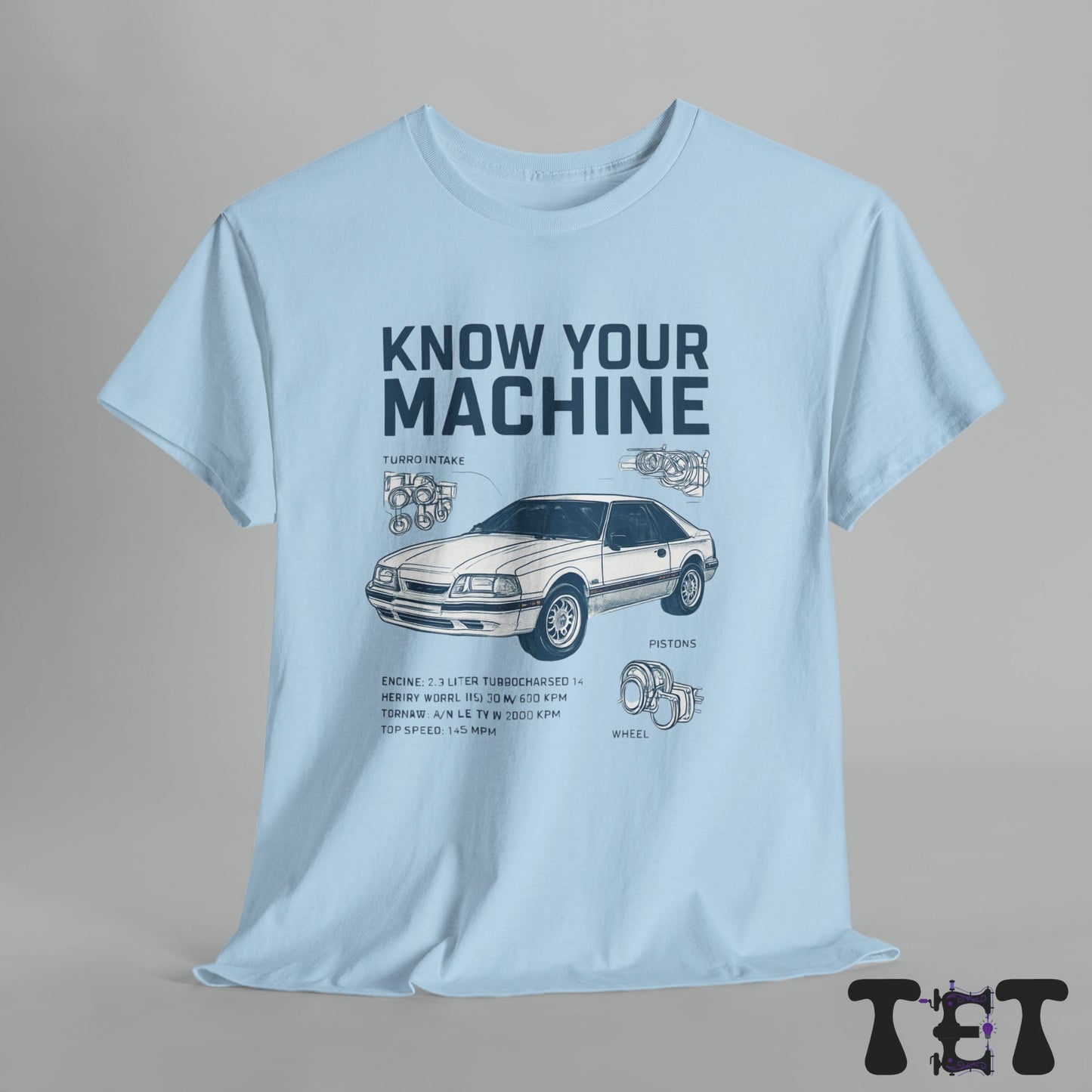 Know Your Machine Graphic Tee | Unisex Car Lover Shirt