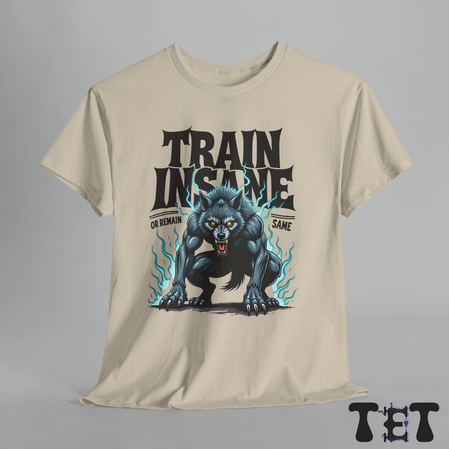 Fierce Werewolf motivational Gym Tee