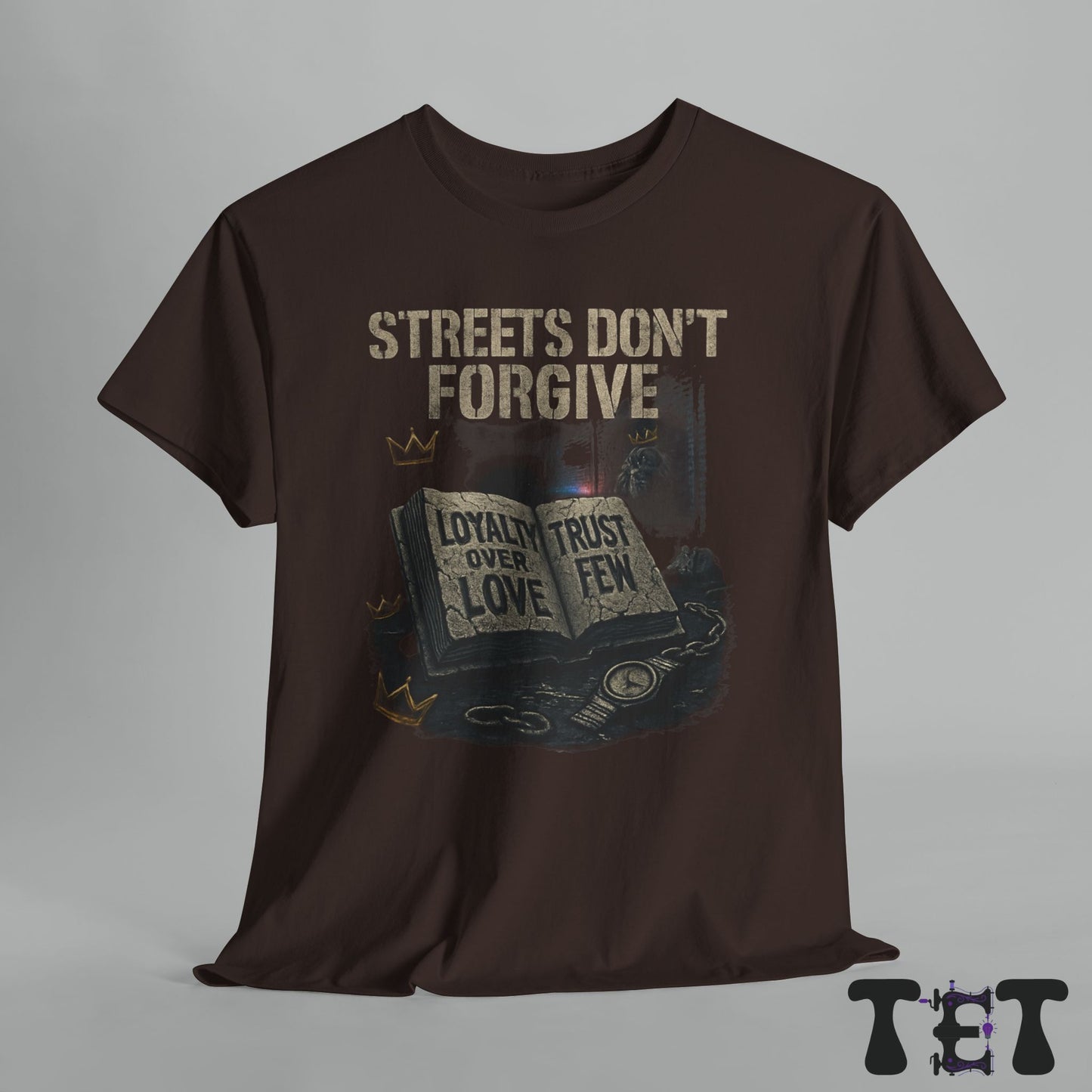 Street Life T-shirt Loyalty Over Love Book Quote Design SEO Friendly