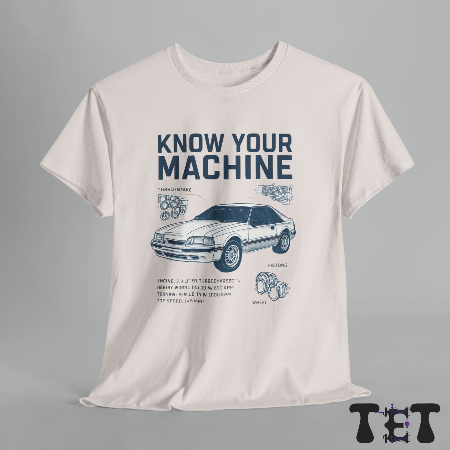Know Your Machine Graphic Tee | Unisex Car Lover Shirt