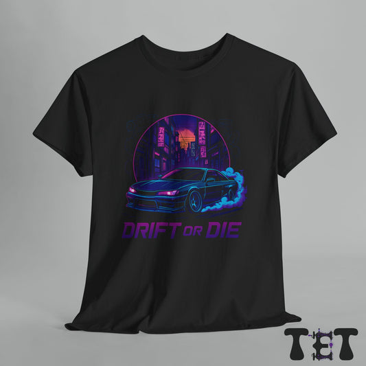 Drift or Die Tee Retro Car Lover T-Shirt