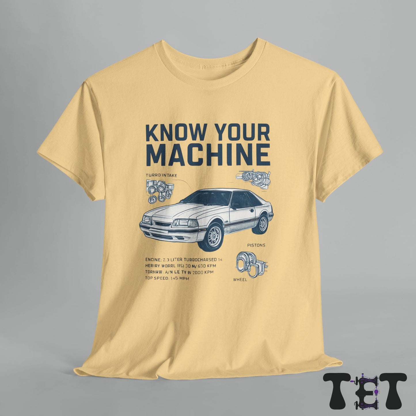 Know Your Machine Graphic Tee | Unisex Car Lover Shirt