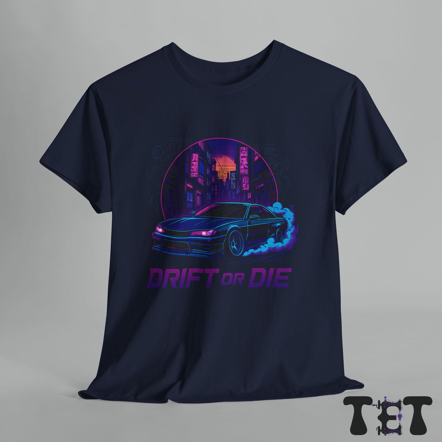 Drift or Die Tee Retro Car Lover T-Shirt