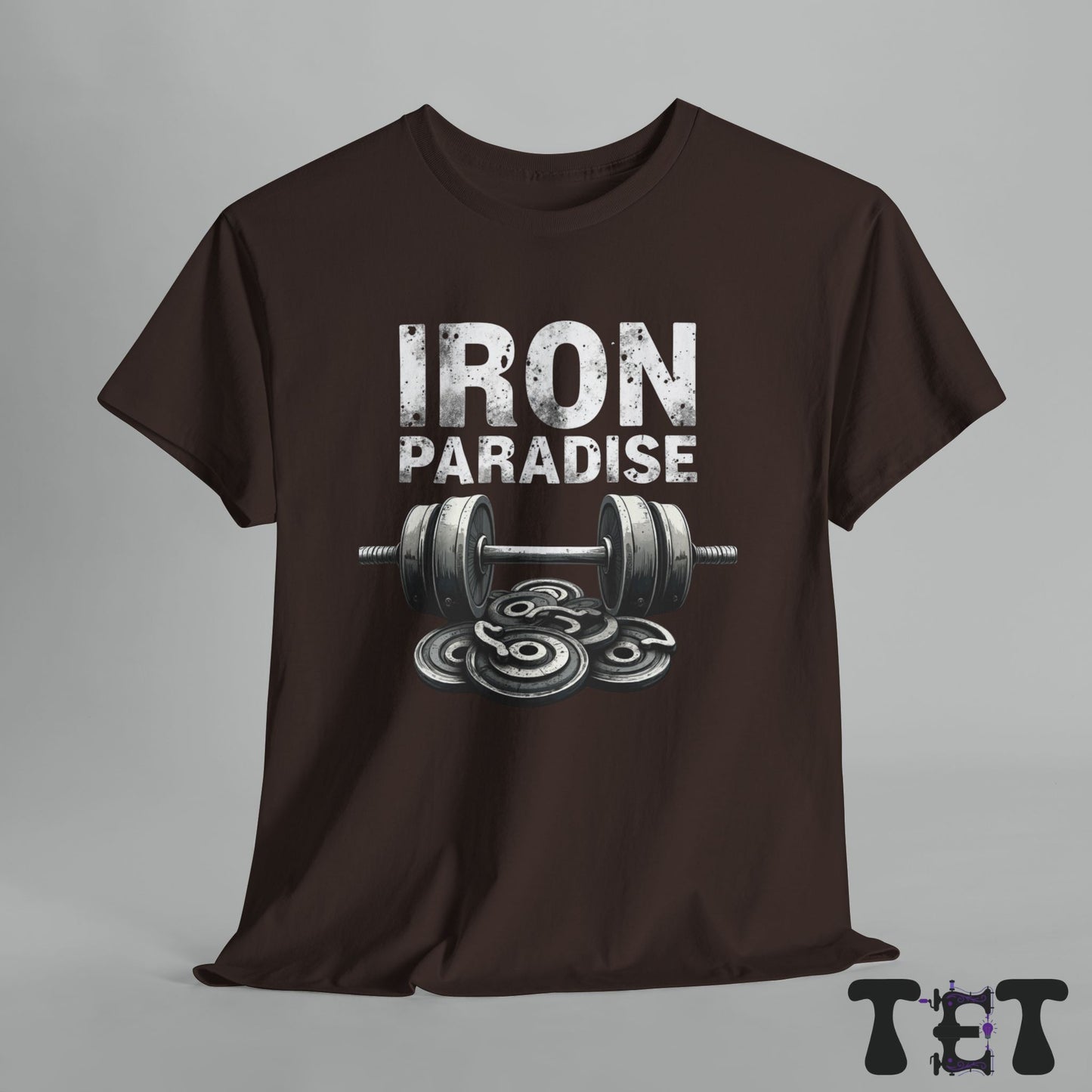 Iron Paradise Gym Tee Workout Motivation