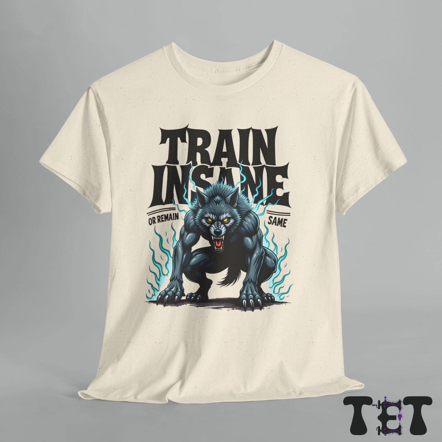 Fierce Werewolf motivational Gym Tee
