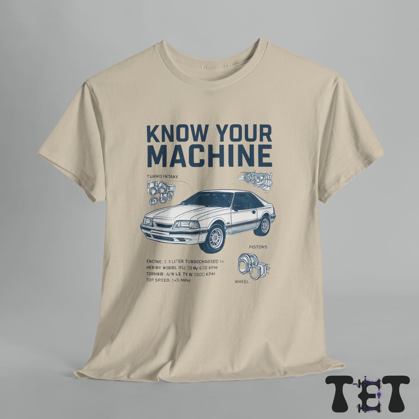 Know Your Machine Graphic Tee | Unisex Car Lover Shirt